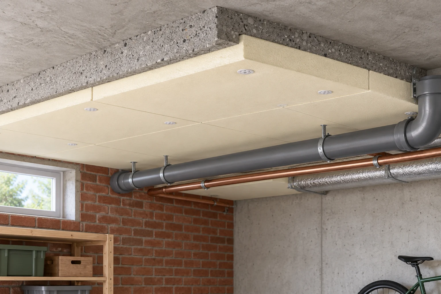 Basement insulation
