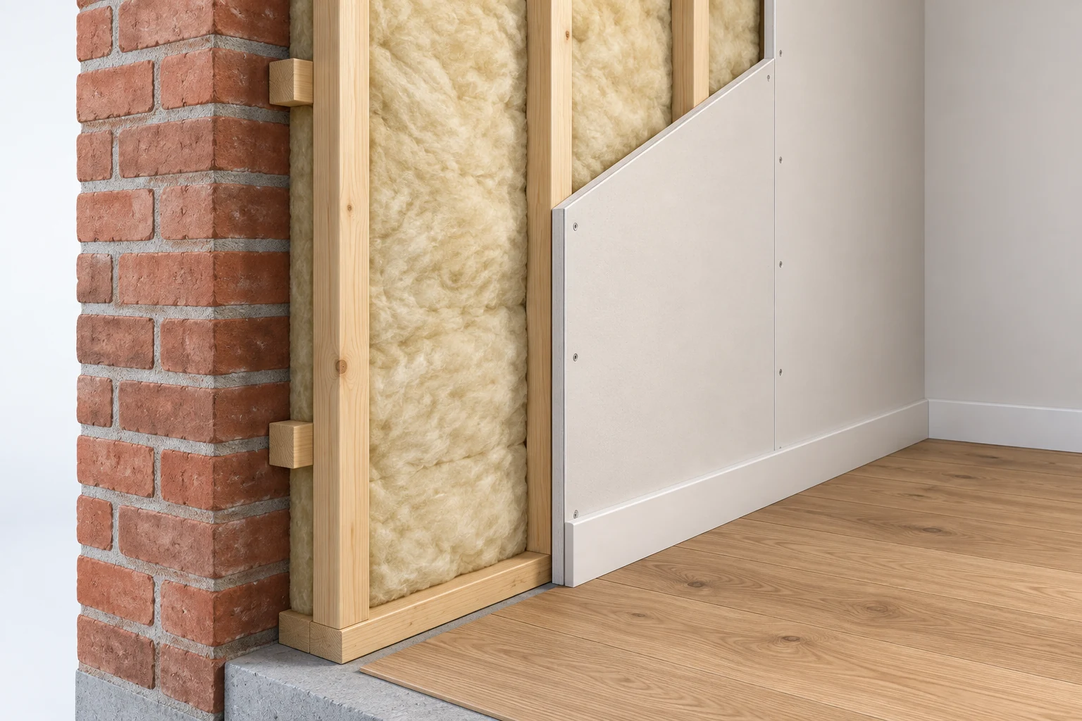 Internal wall insulation